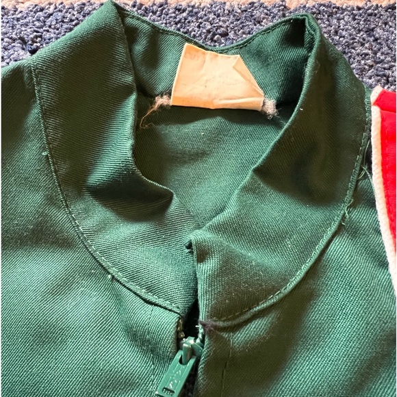 RARE Vintage 70s 80s 7 Eleven 11 Store Employee Crew Uniform Jacket Green - Picture 9 of 15